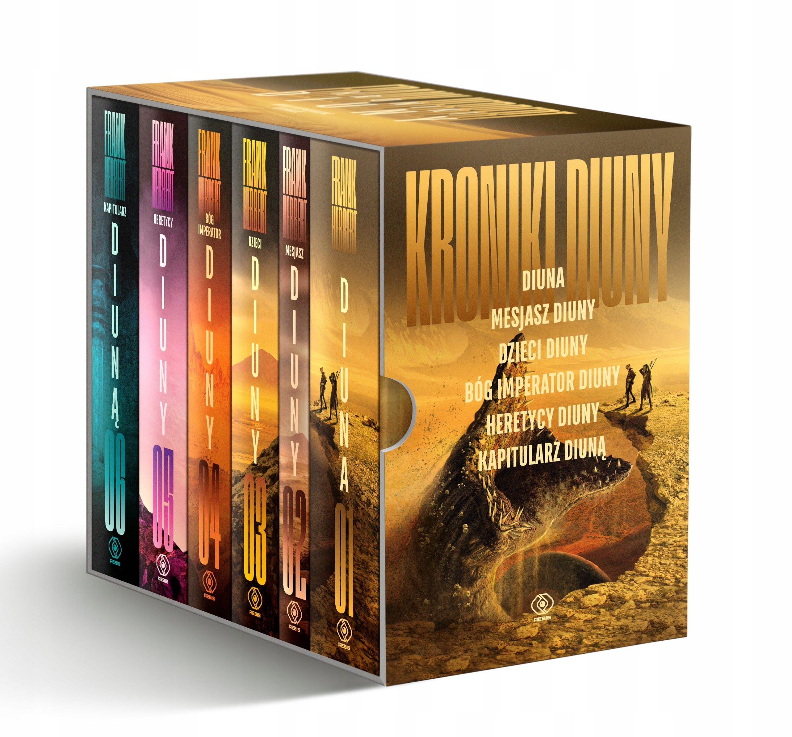 

Frank Herbert Diuna [tomy 1-6] Kroniki Diuny Br
