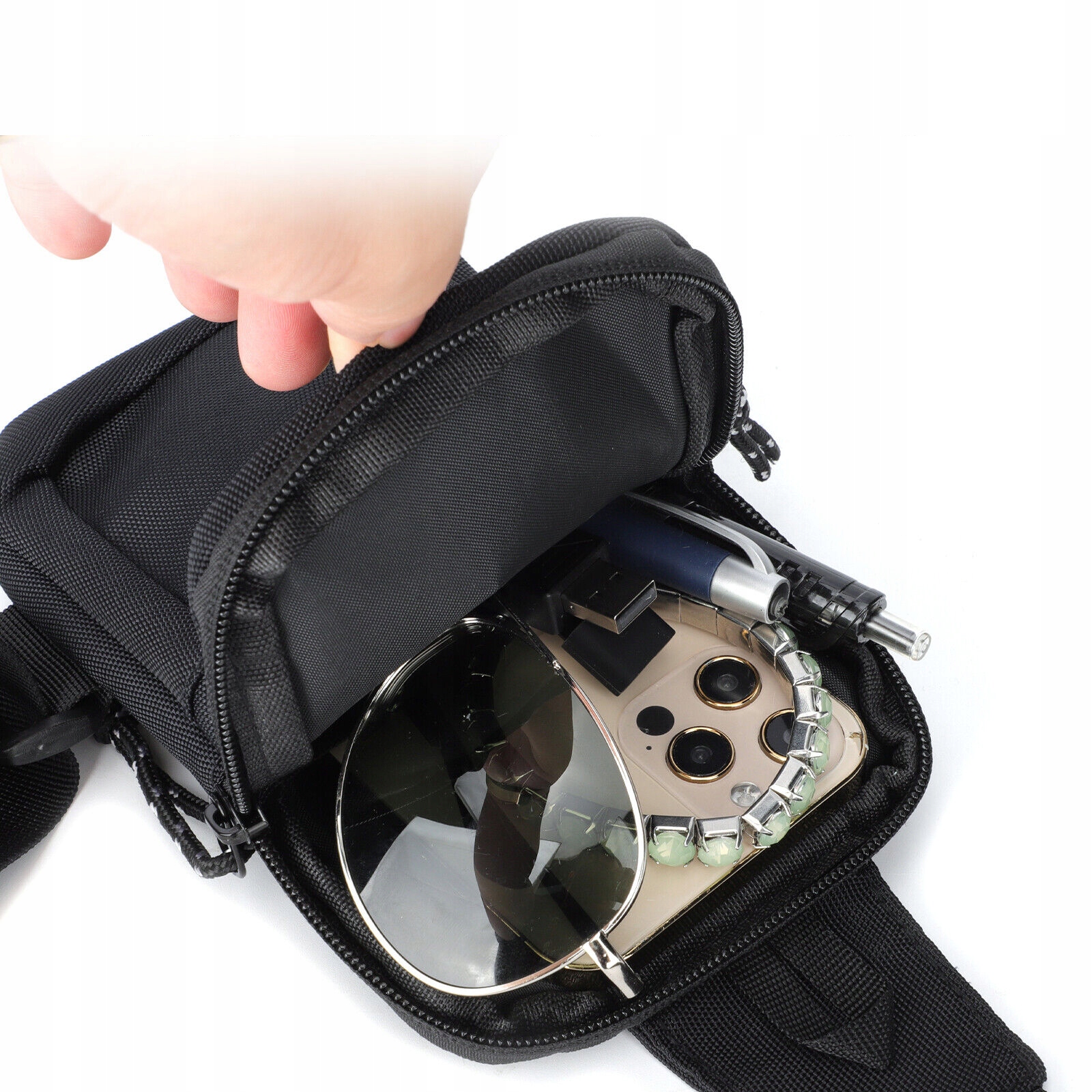 PLECAK MAŁY SASZETKA MIEJSKA TOREBKA NA RAMIĘ TORBA NA KLATKĘ PIERSIOWĄ Płeć produkt uniseks