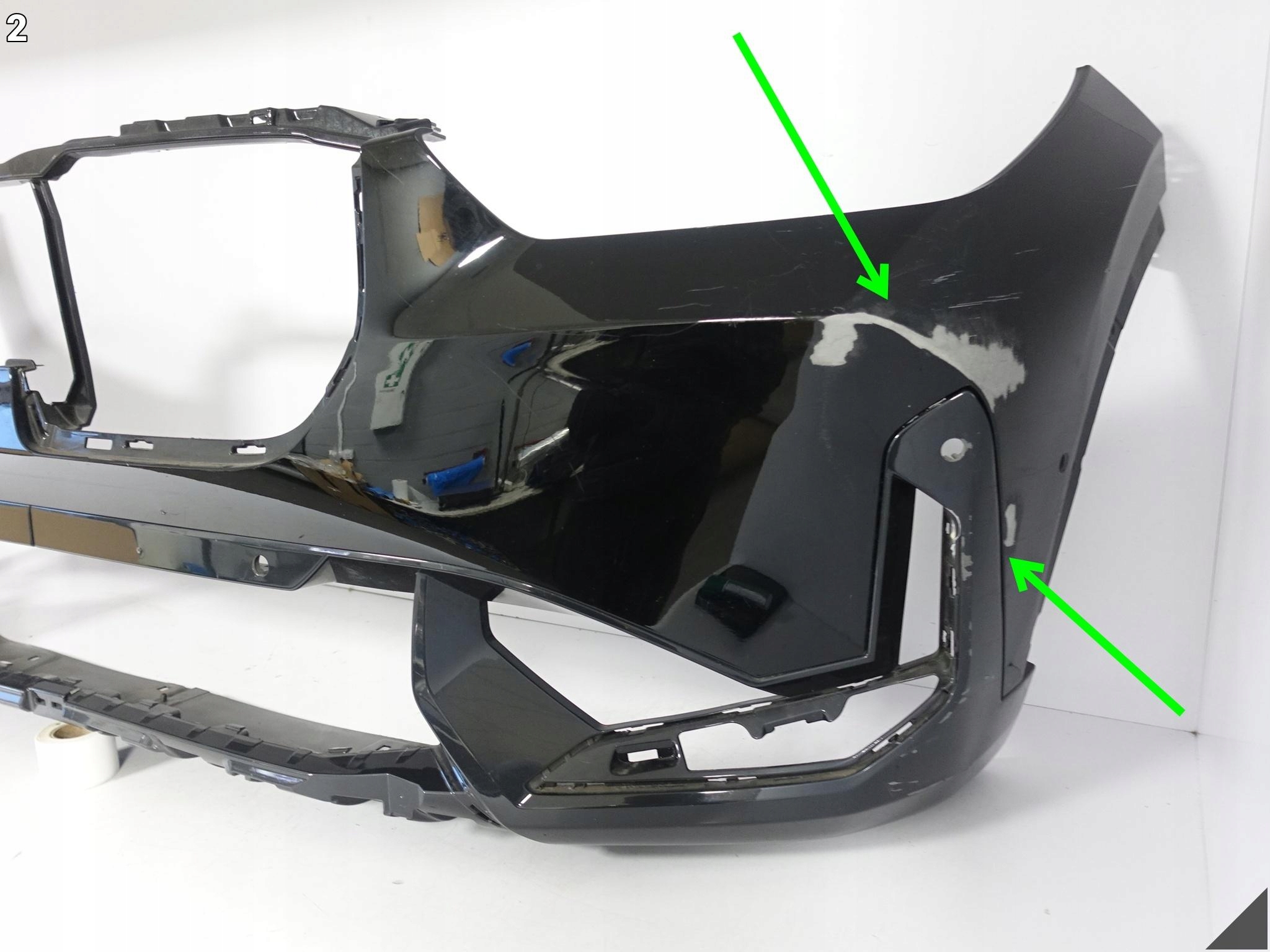 BMW X1 U11 X-LINE 22- bumper BUMPER + SPOILER + spoiler front (6xPDC)