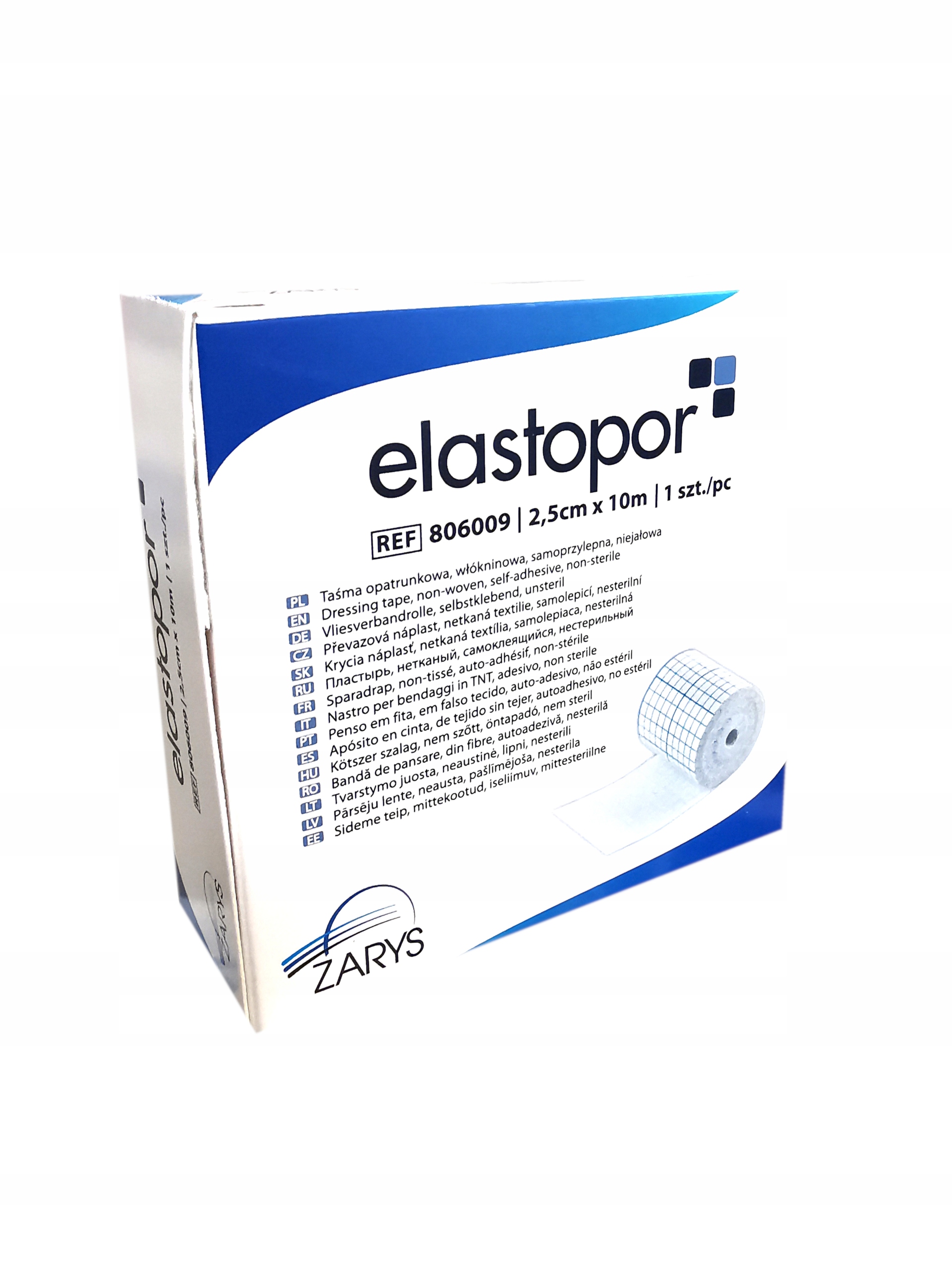 

Taśma opatrunkowa Elastopor 2,5 cm x 10 m