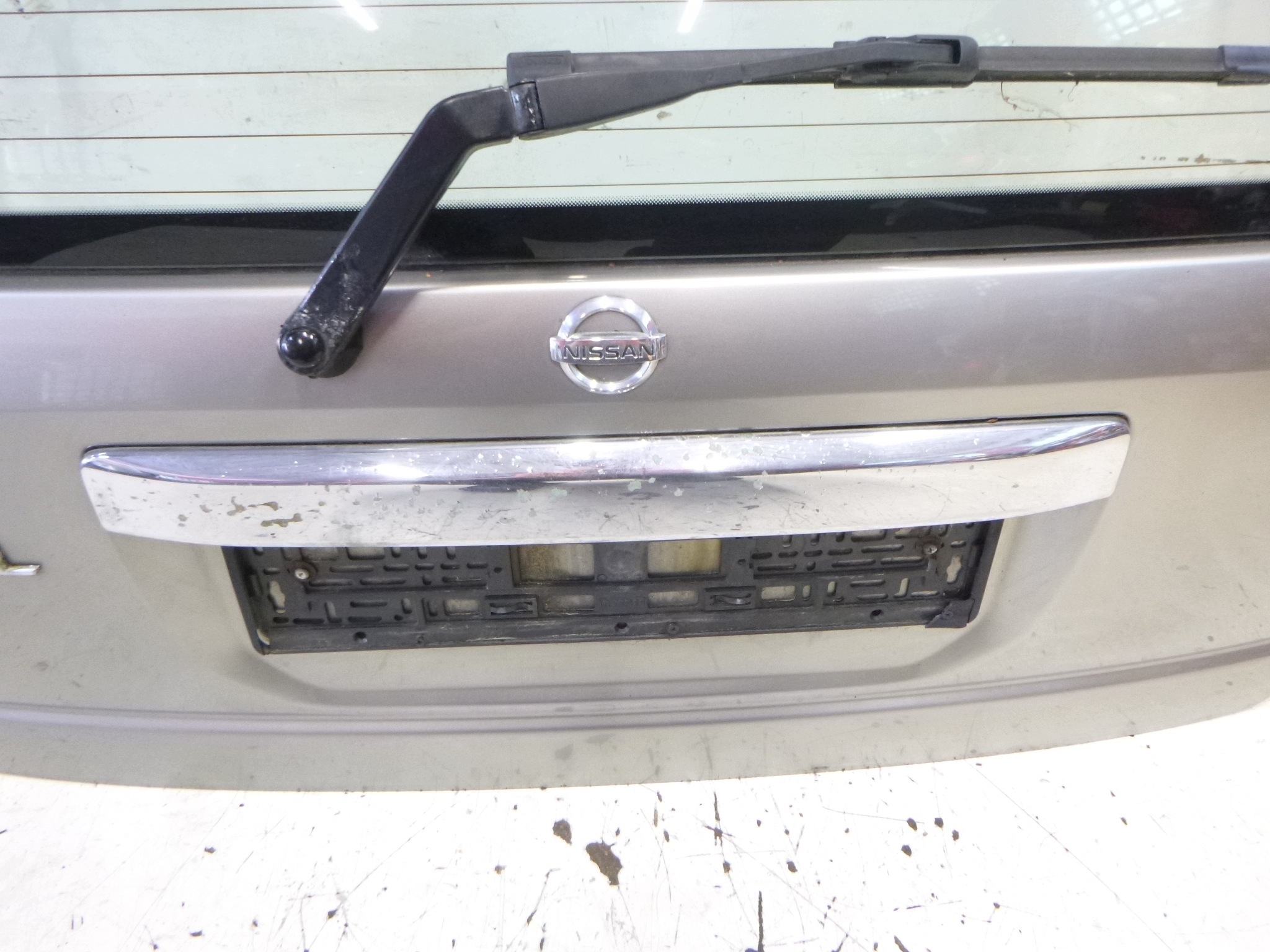 boot doors boot Nissan X-Trail T30 KX4 Srebrna grey 2001 – 2007