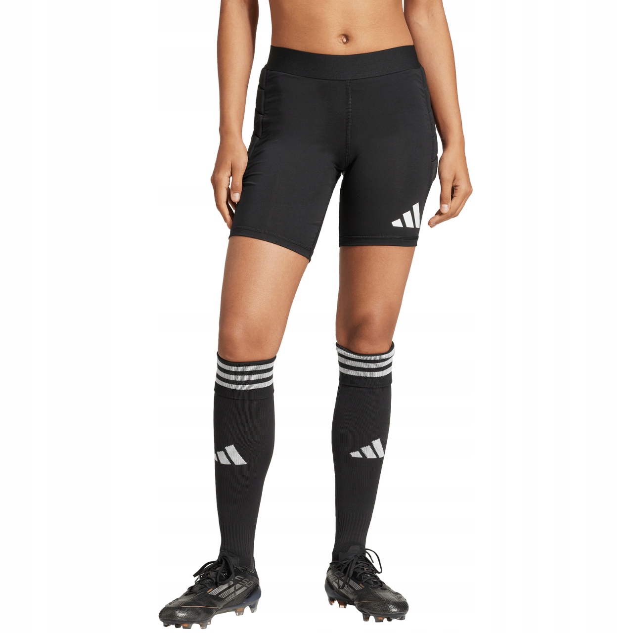 Spodenki bramkarskie damskie adidas Squadra 25 Padded czarne L