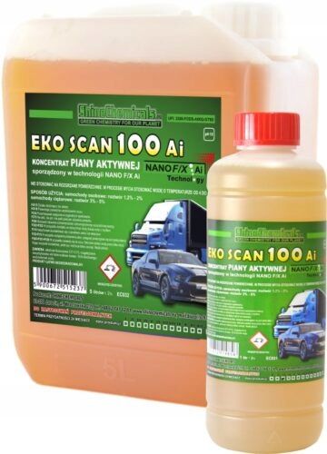 Eko Scan 100 Pro 5L Alkaliczna Piana Myjąca silna