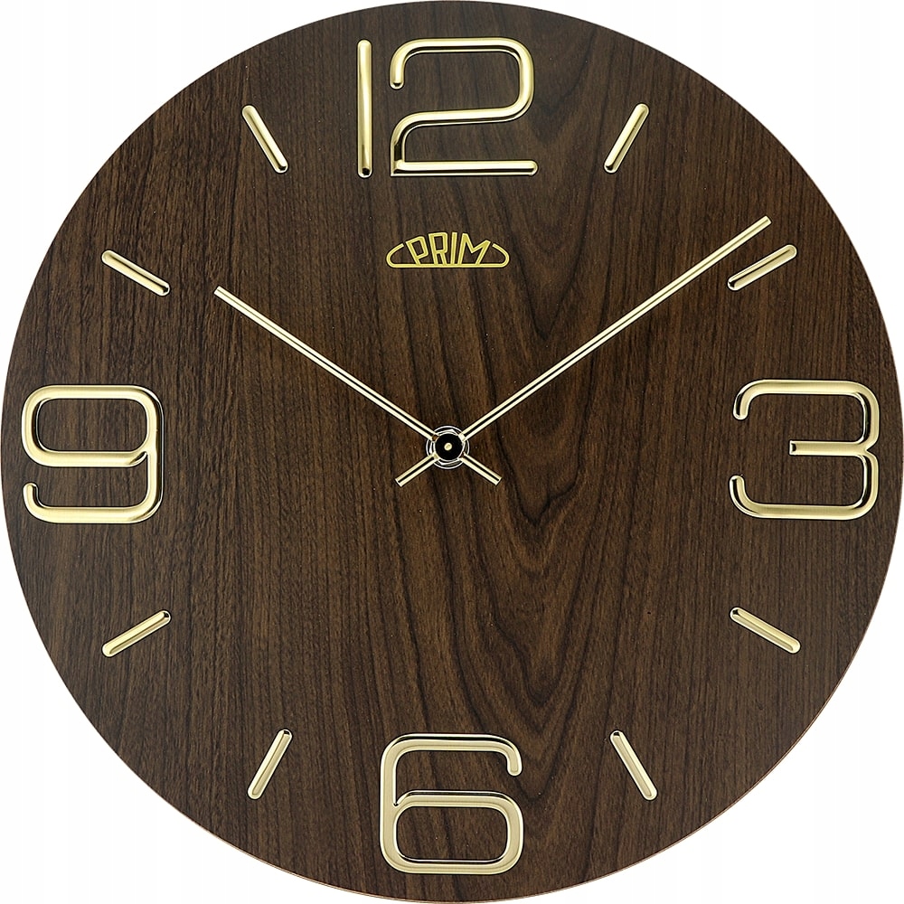 Nástenné hodiny Prim E01P.4084.54 Timber Noble, 30 cm