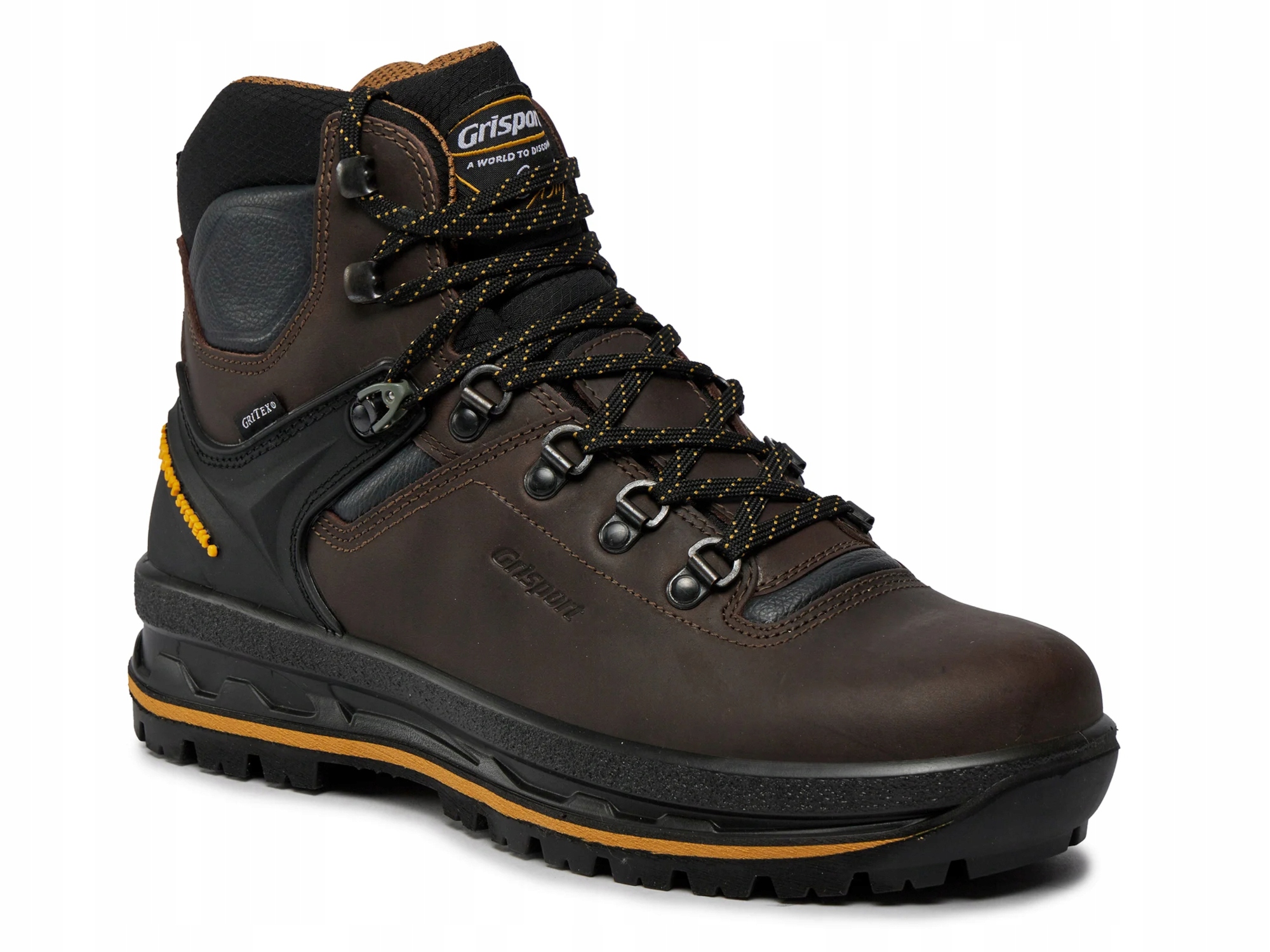 Trekové boty Grisport 15003DV5G vysoká treková kůže 47