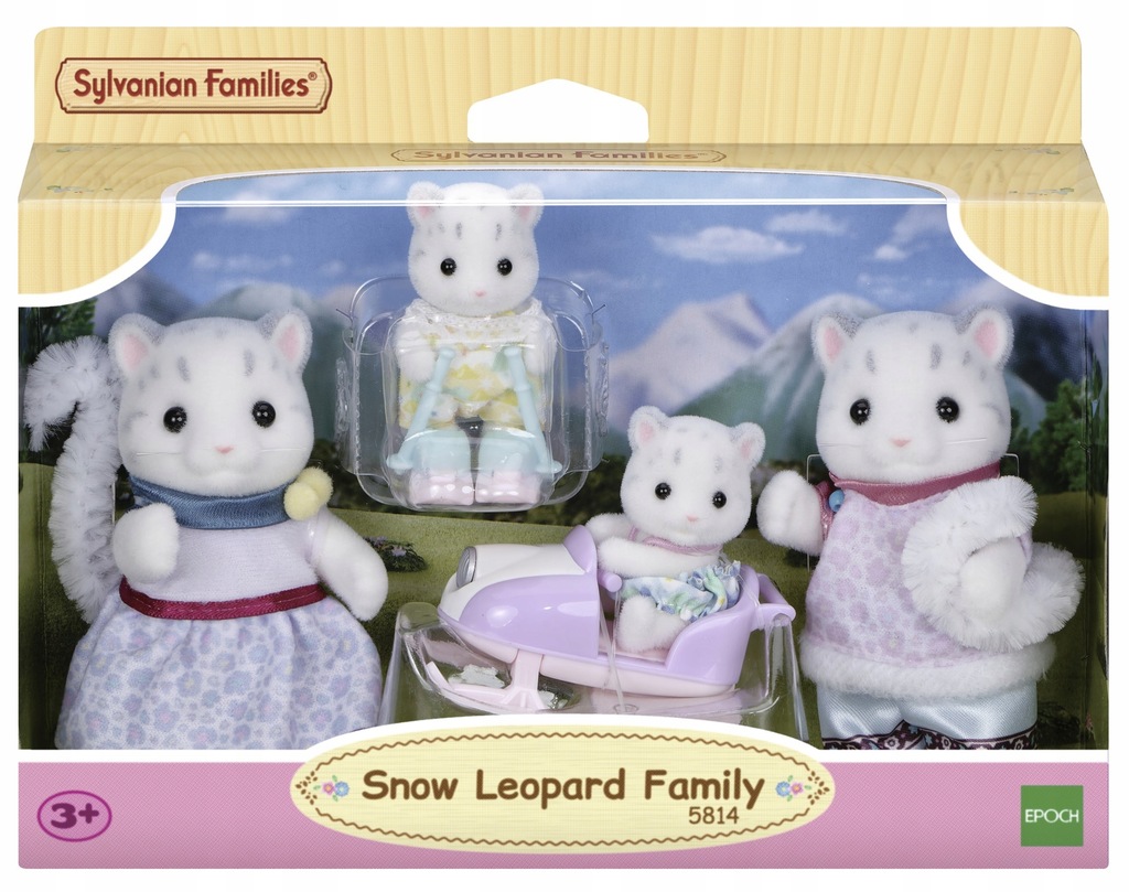 Sylvanian Rodzina Śnieżnych Leopardów 05814