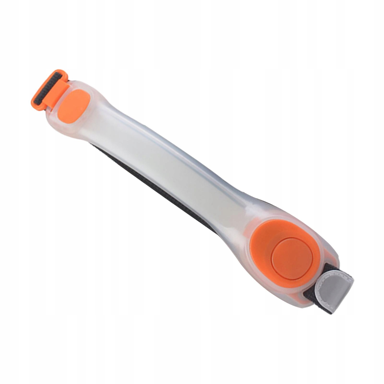 Opaska na ramię LED, Materiały do bransoletek LED, Light Up Arm Band, Sportowy pomarańczowy