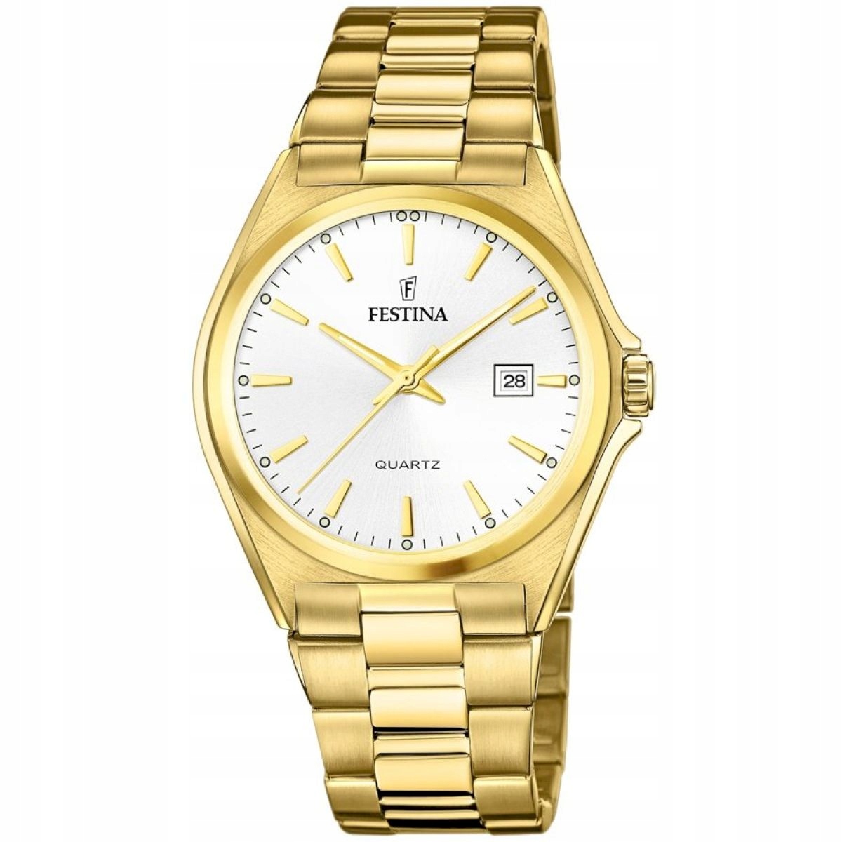 Zlaté hodinky Festina na náramku F20555/2