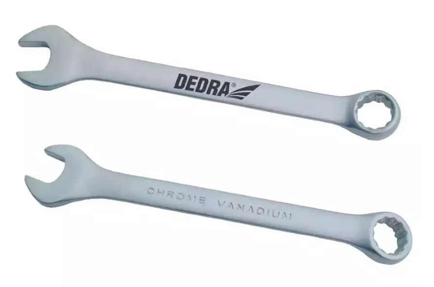 

Dedra Klucz płasko-oczkowy 8mm CrV 1442