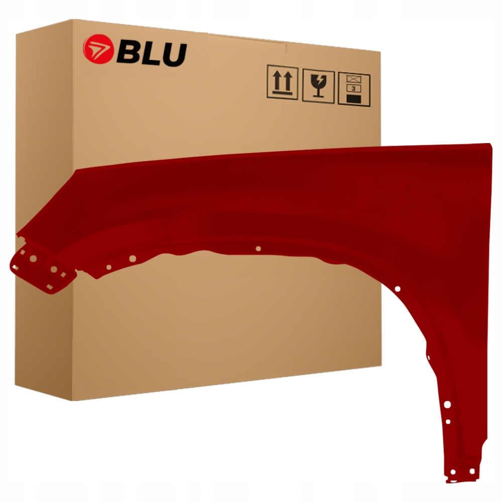 Blu Blatník Vw Tiguan I 5N LA3T levý červený 07-16 přední pozink WildCherry