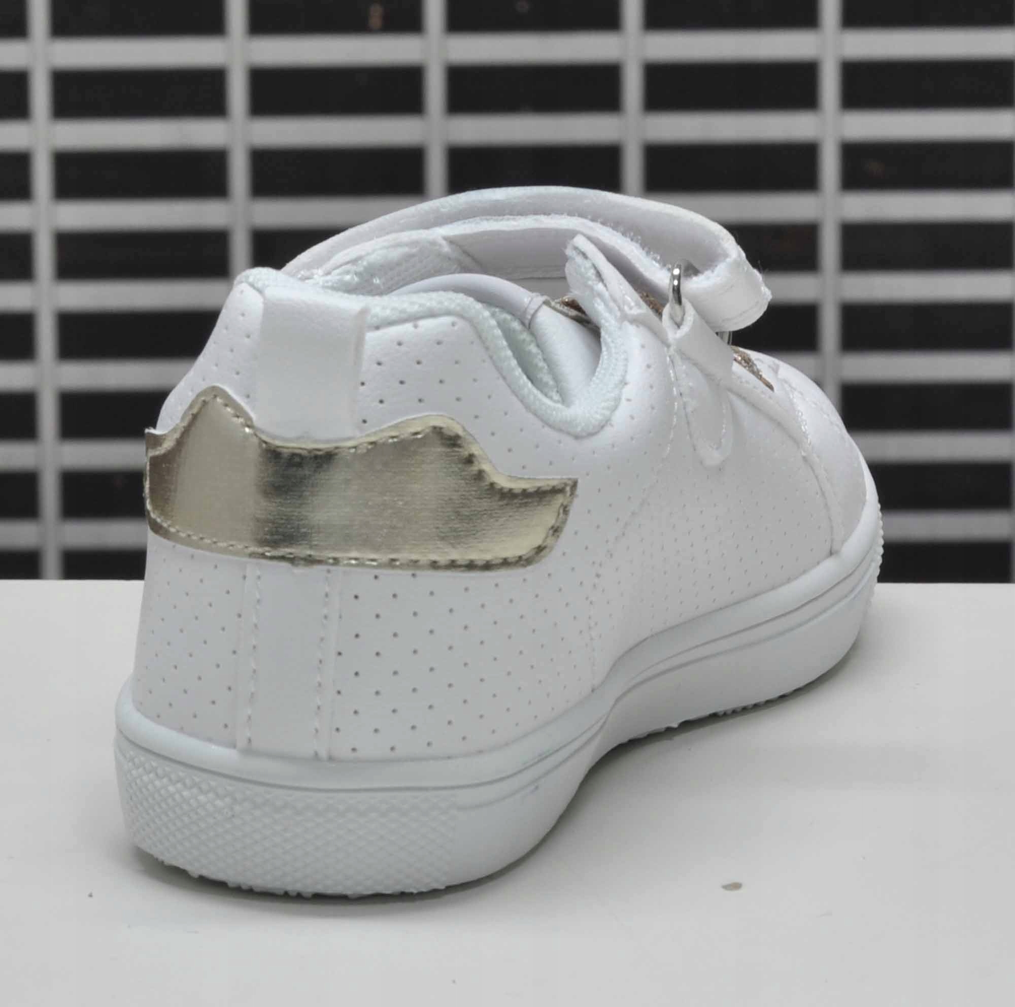 AMERICAN CLUB ES124/23 WHITE TRAMPKI R.32 Kolor biały