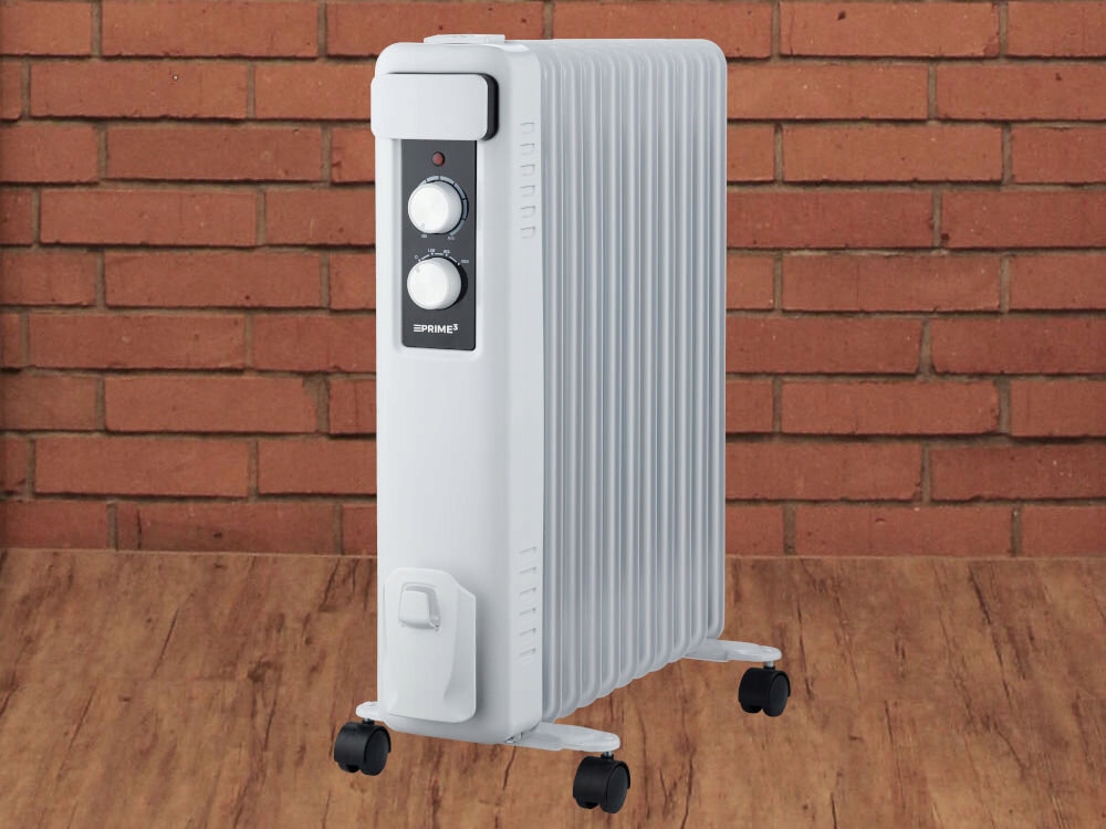 Grzejnik olejowy PRIME3 SOR51 Termostat 2500W Kolor dominujący biały