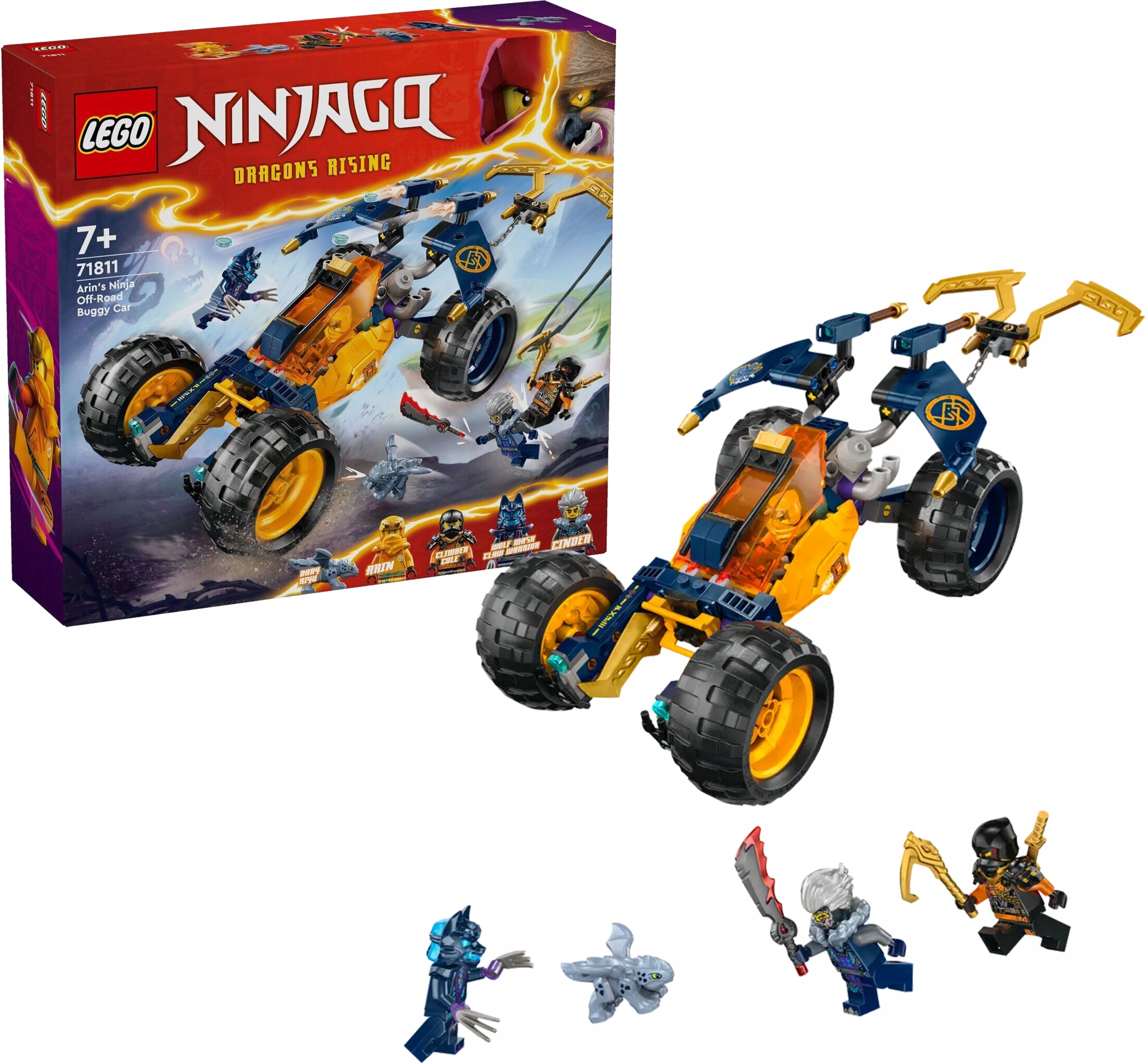 Lego Ninjago Terénní vozítko Ninja Arina 71811