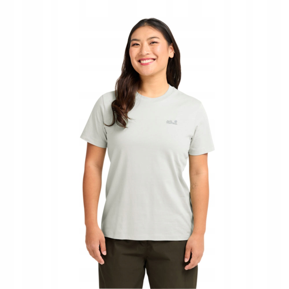 Damska koszulka Jack Wolfskin Essential T Stark White L