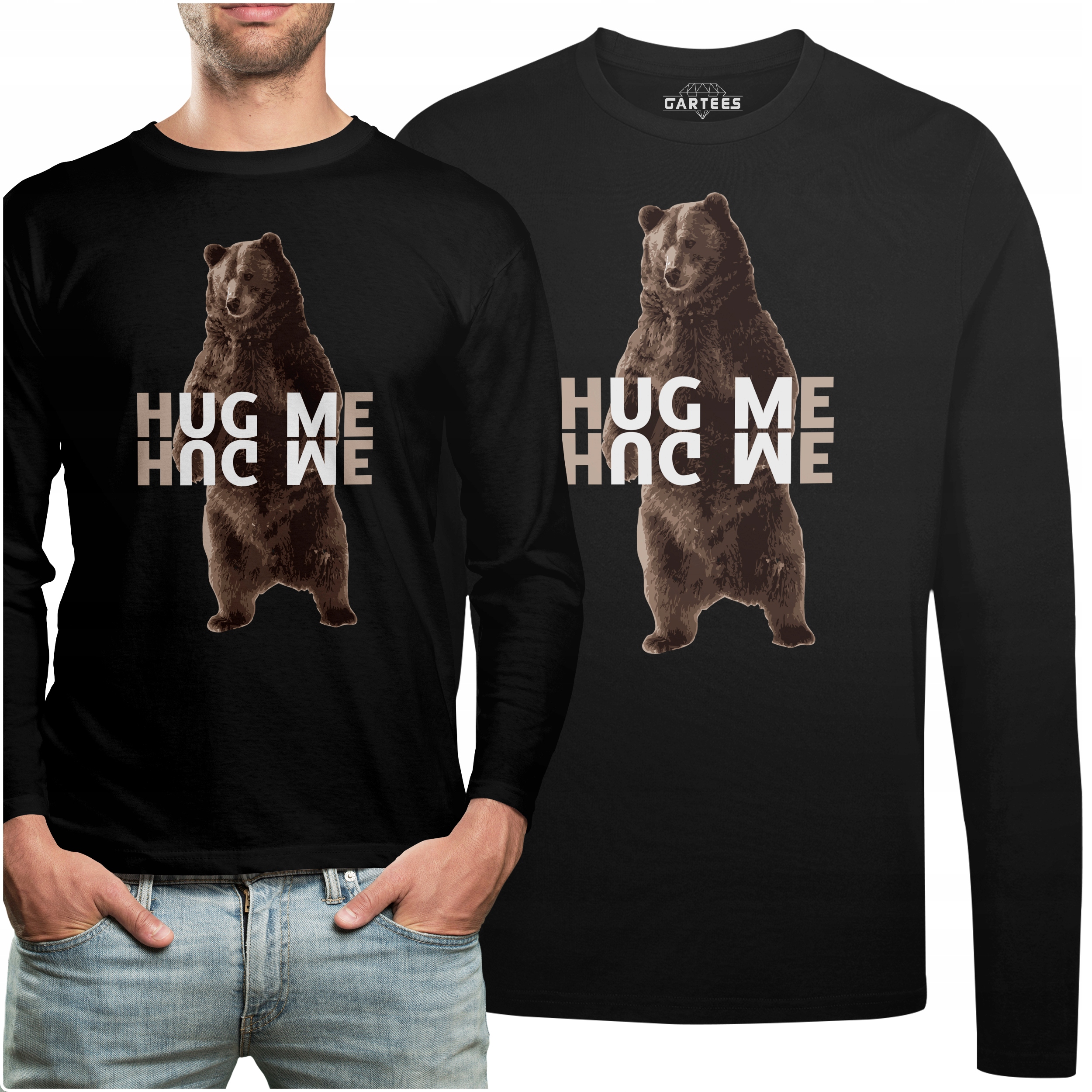 

Koszulka Long Hug Me Napis Dla Niego