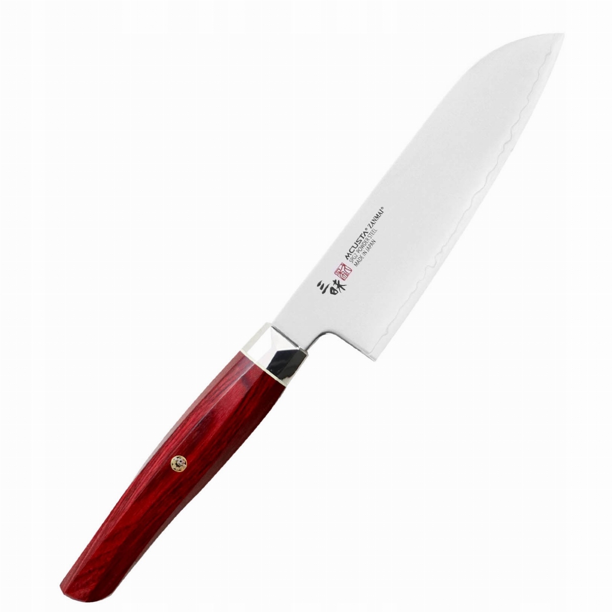 Mcusta Zanmai Red Revolution SPG2 Nôž Ko-Santoku 15 cm