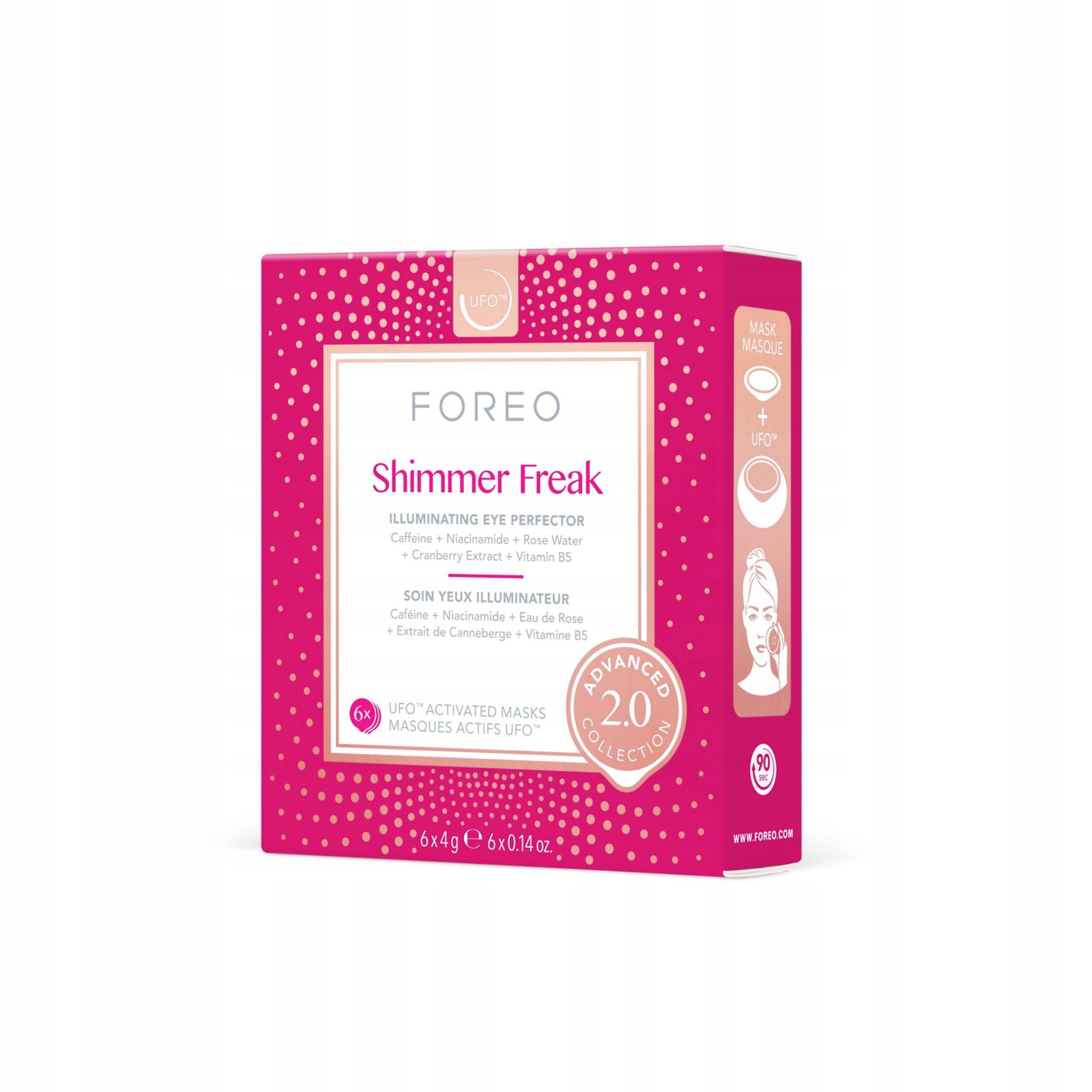 Shimmer Freak Advanced Collection 2.0 Ufo-aktivierte Gesichtsmaske Erleuc