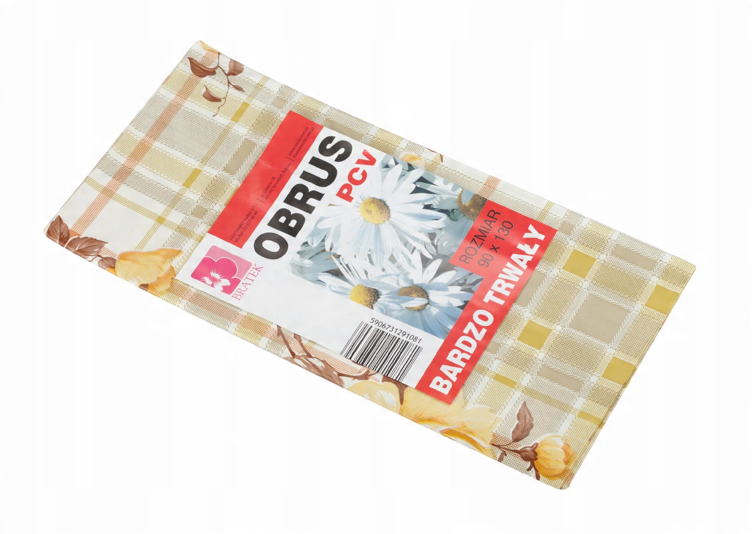 

Obrus, cerata na stół Pcv bardzo trwały 90x130 cm