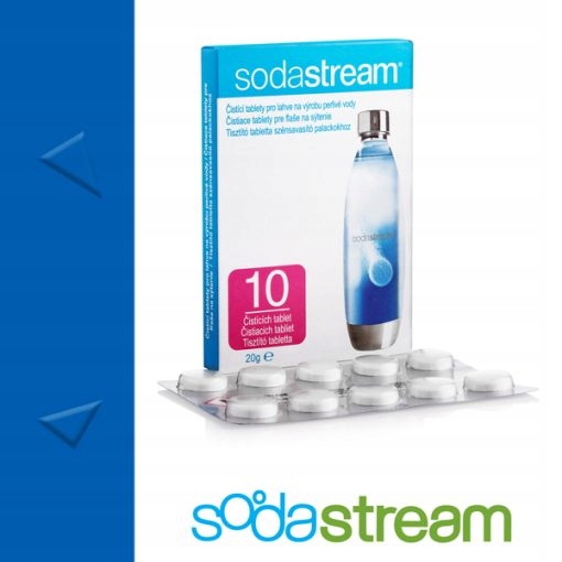 SODASTREAM TABLETKI DO CZYSZCZENIA I PIELĘGNACJI BUTELEK Model 4090000330