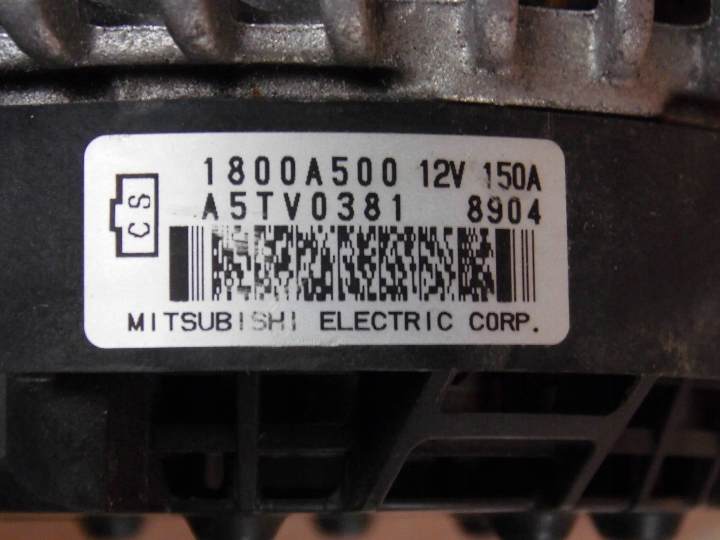 Mitsubishi Eclipse Cross 1.5 alternator 1800A500