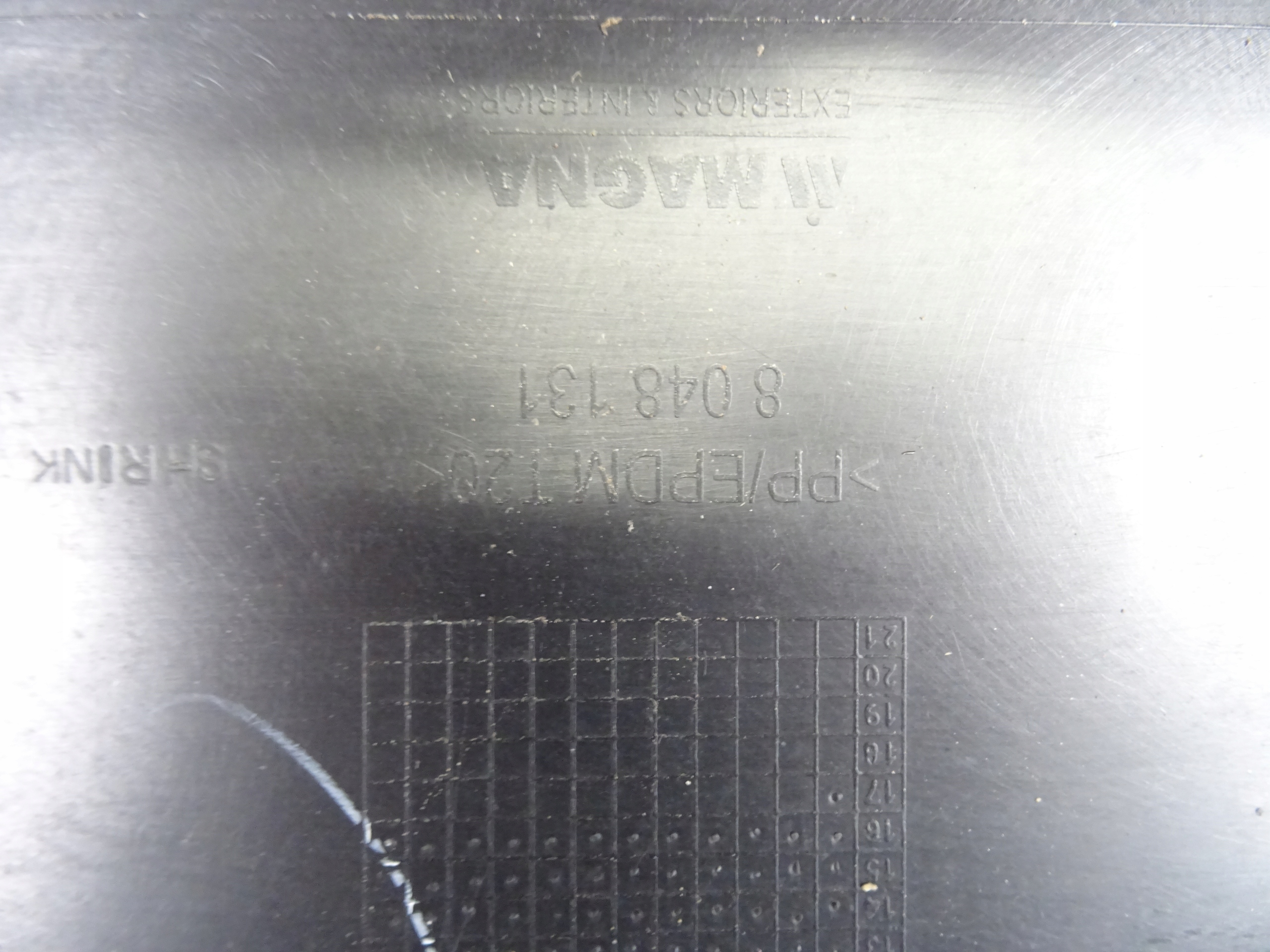 BMW X3 F25 m-packet bumper rear part rear