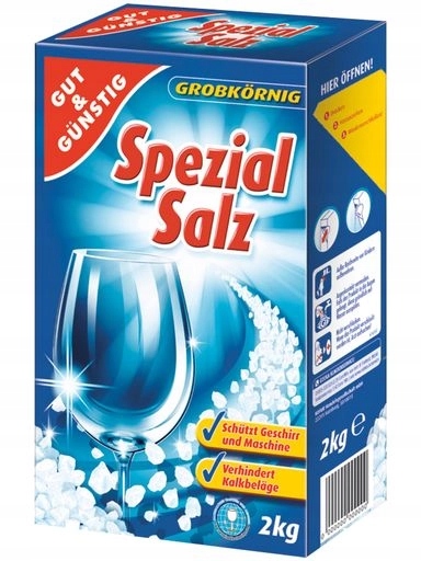 Levně 8X G&g Spezial Salz Sůl do myčky nádobí 2 kg