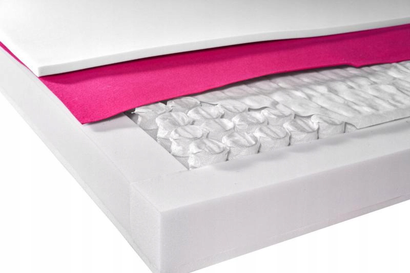 MATERAC POCKET ŚREDNIO TWARDY 95x220x18