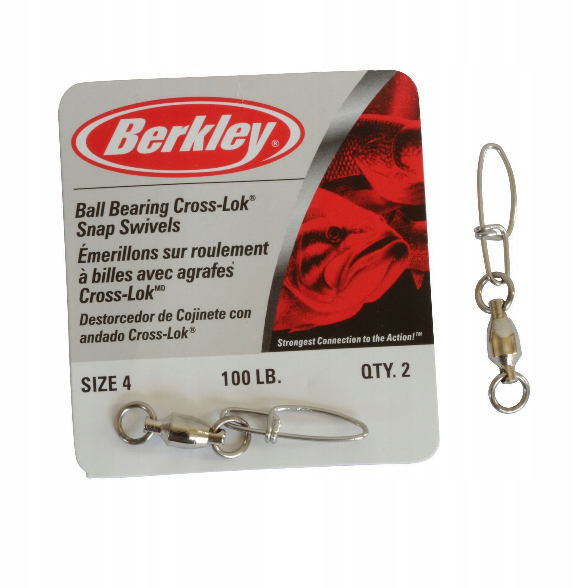 Krętliki spinningowe Berkley Mc Mahon Bb With Snap