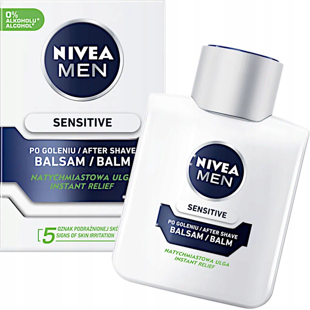 

Nivea Men Balsam Po Goleniu Sensitive łagodzący
