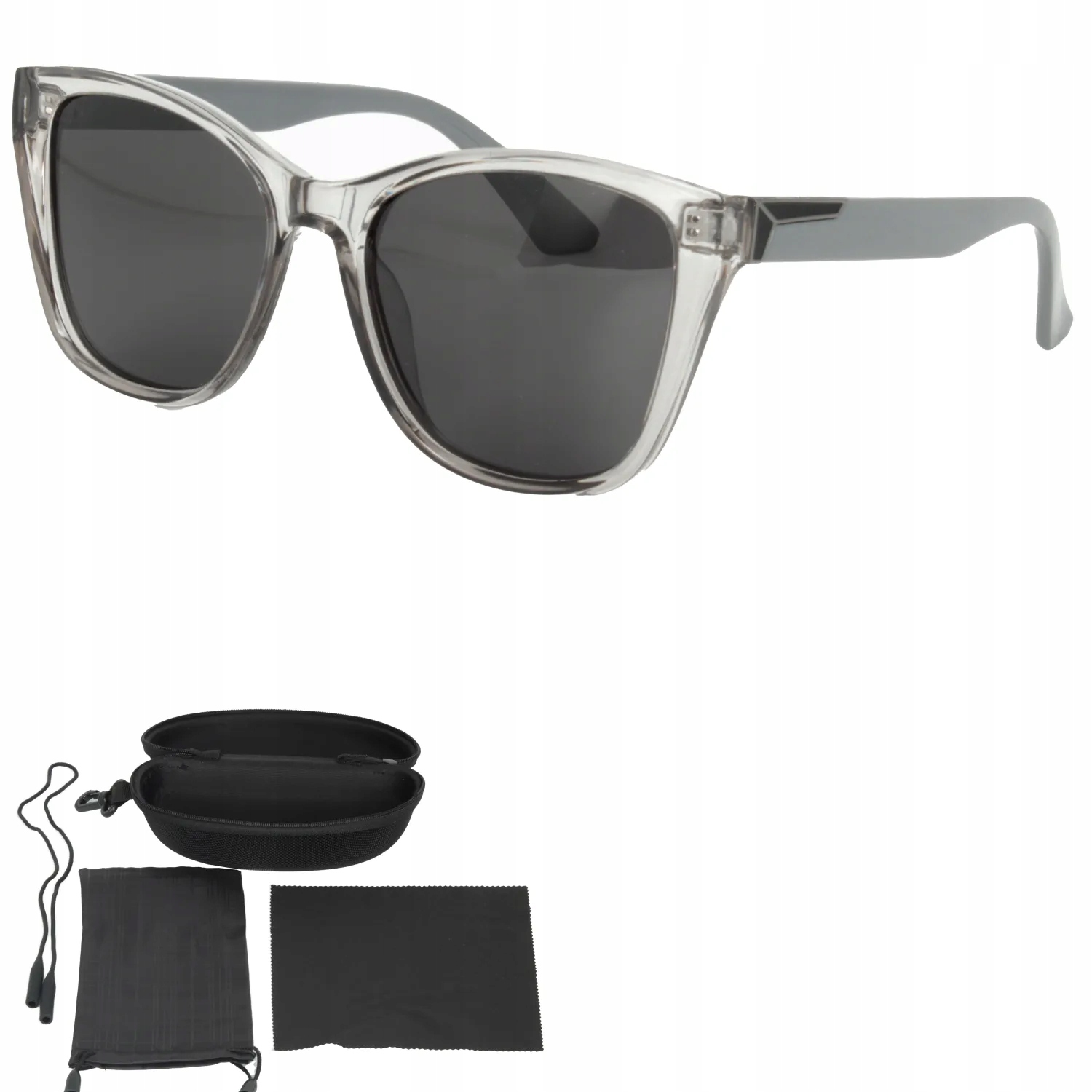 Polar Fashion PR9151C7 Transparentní polarizační sluneční brýle