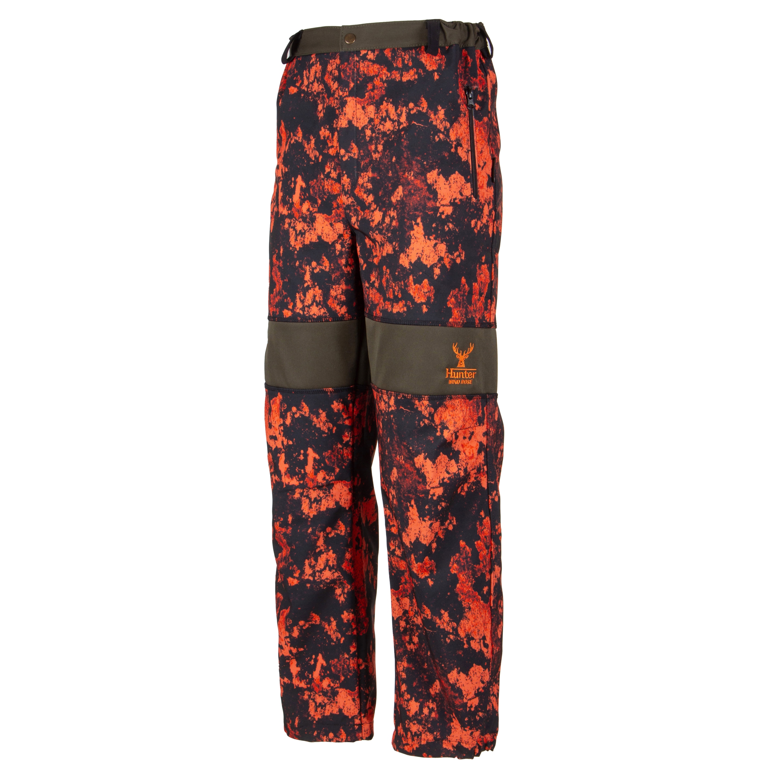 Pánské Lovecké Kalhoty Softshellové Do Lesa/na Lov Kamufláž XL