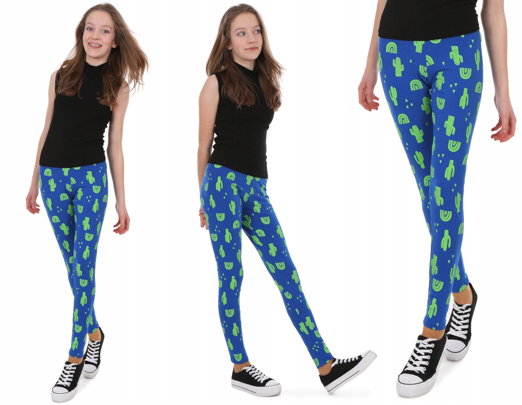 

Legginsy wzorzyste getry Nadruki 152 Kropek 040