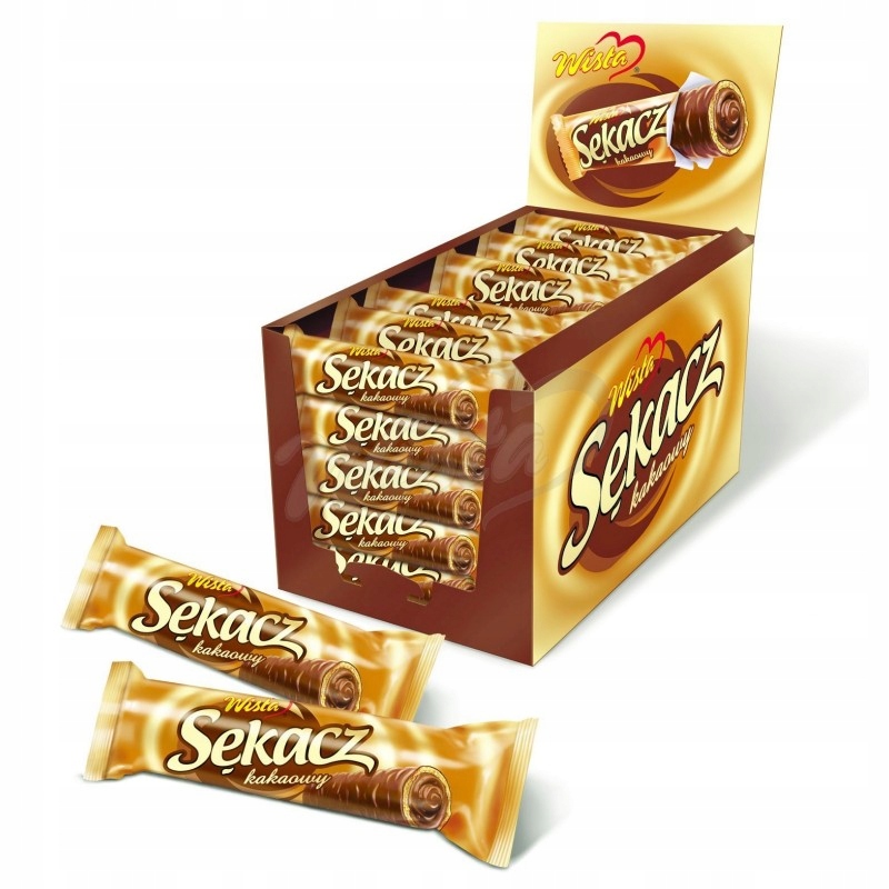 Levně Kakaový Sukáč Wisła Vaflová Trubička 38KS