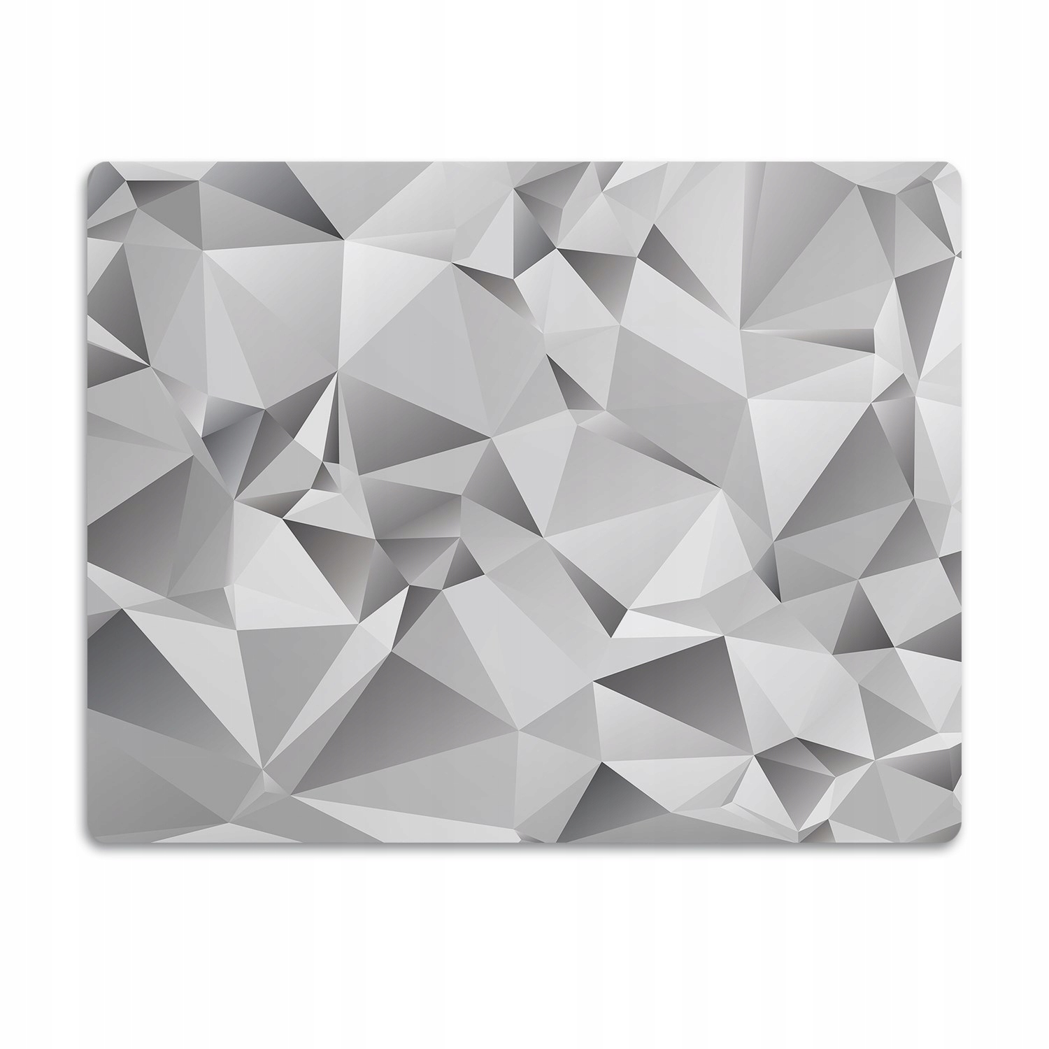 Levně Podložka pod misku voděodolná Trojúhelníky vzor 90x60 cm