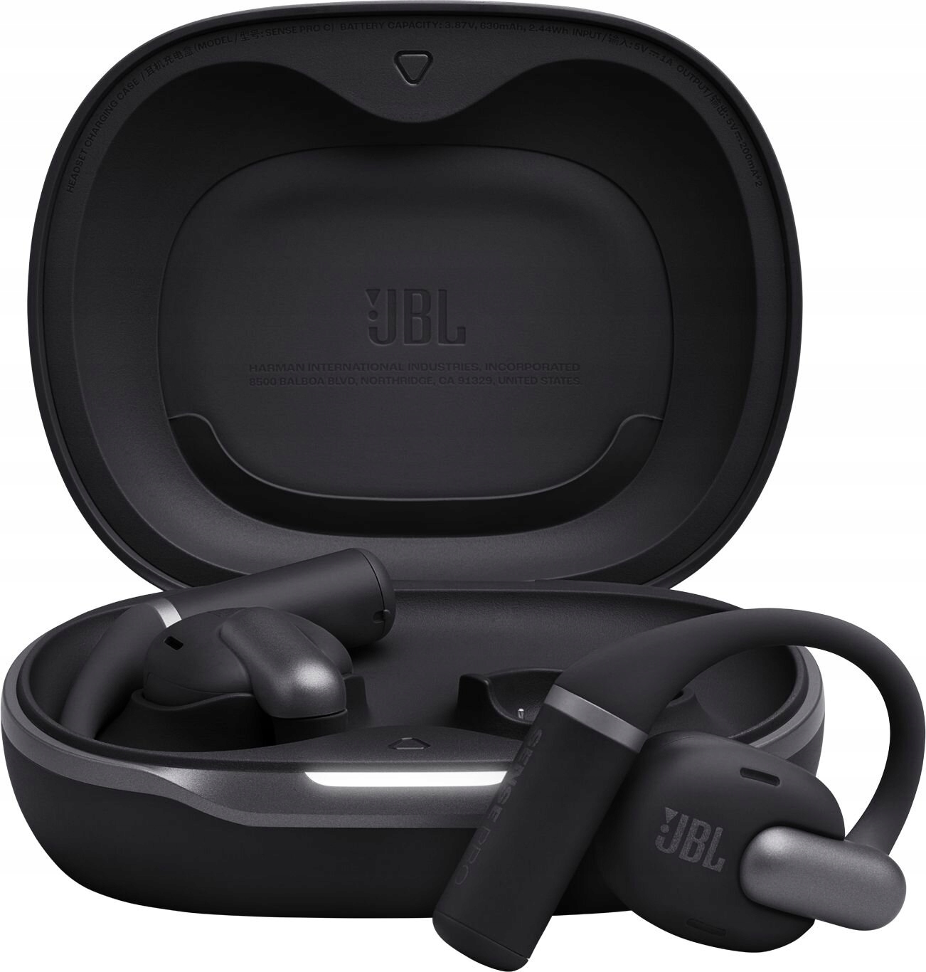 Bezdrátová sluchátka s přenosem zvuku vzduchem Jbl Sense Pro Black