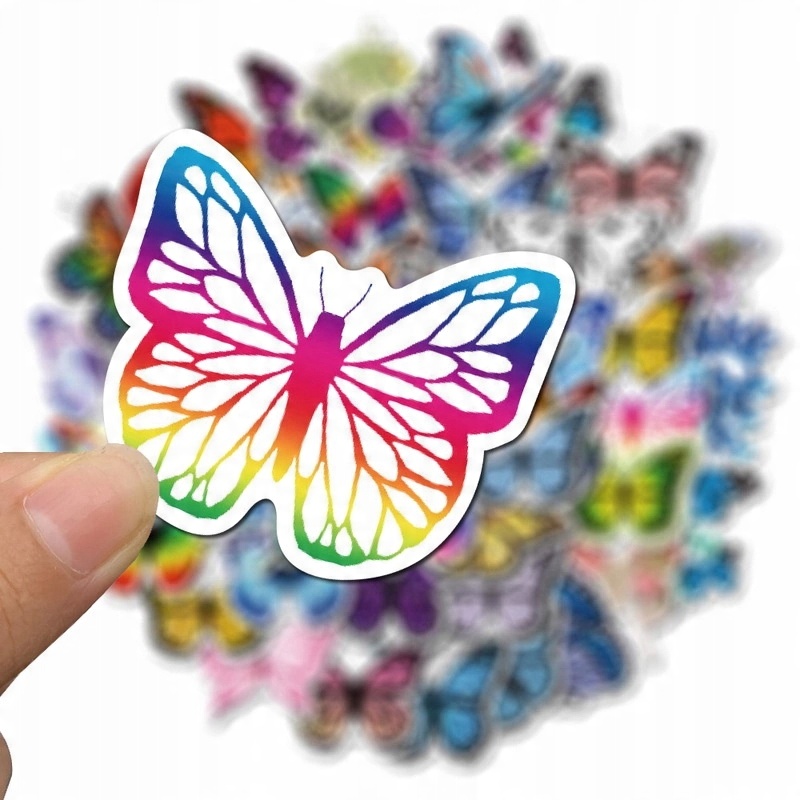 

Motyle naklejki na laptopa Sticker bomb MIX 50sz