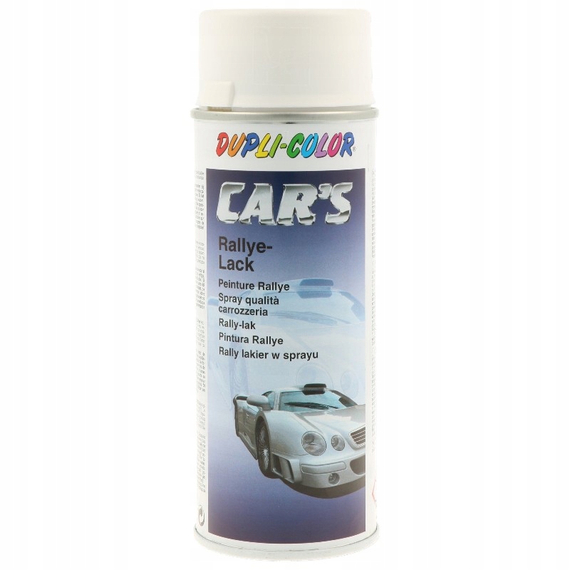 Dupli Color Satynowy Lakier Akrylowy Biały Półmat Spray 400ML Cars