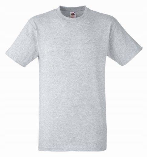 

Koszulka T-shirt Fruit of The Loom Heavy Grey XL
