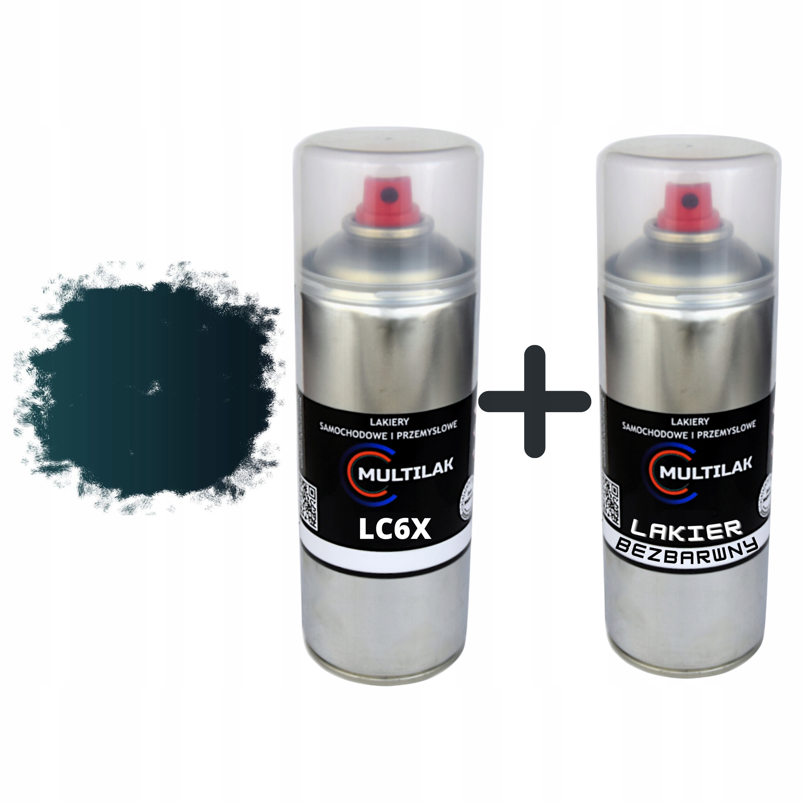 Lakier spray Audi LC6X Lakier bezbarwny