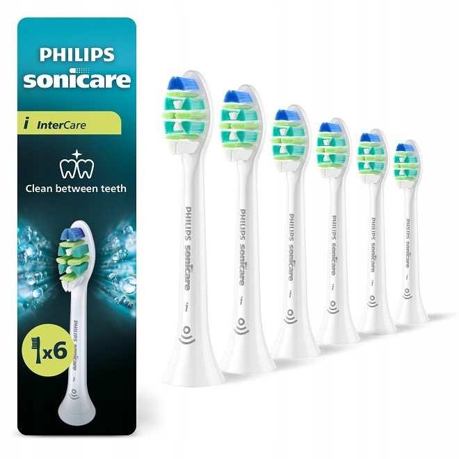 Końcówki Philips Sonicare InterCare 6 szt półtora roczny zapas HX9006/87