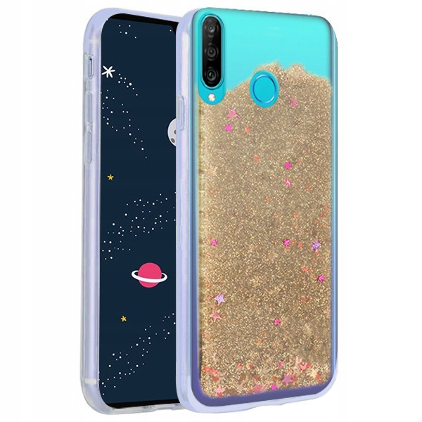 

Etui Do Huawei P30 Lite Gwiazdki Brokat Pokrowiec