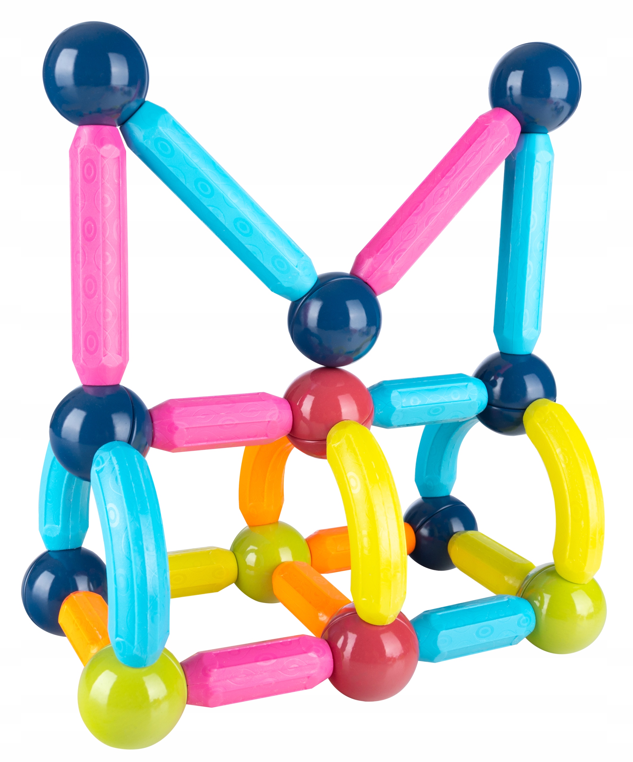 KLOCKI MAGNETYCZNE KONSTRUKCYJNE EDUKACYJNE Marka inna