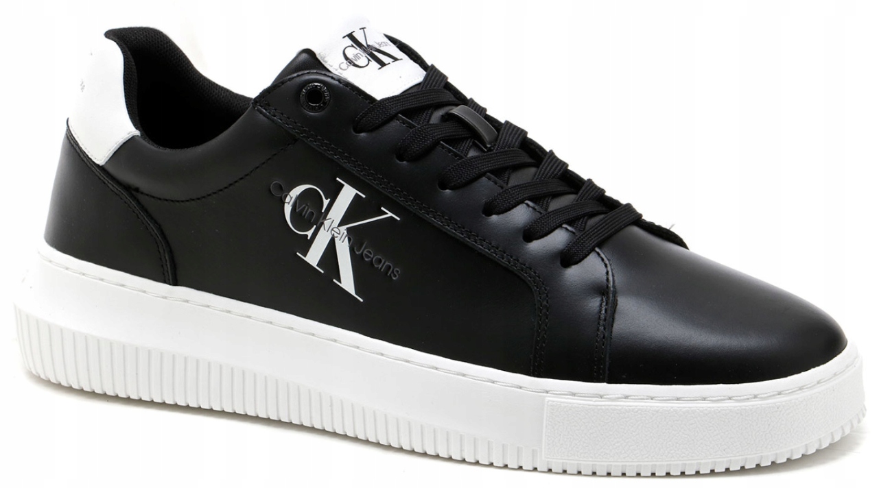 Calvin Klein Chunky Cupsole Monologo kůže vel 40