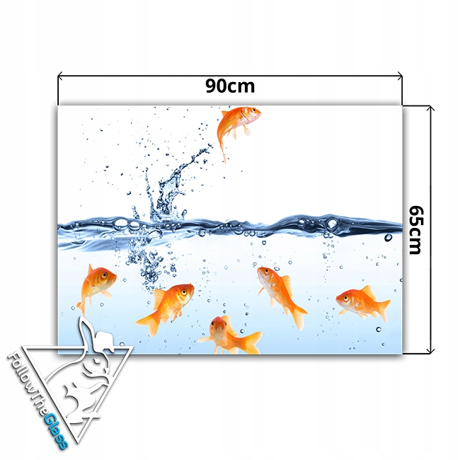 dekor szkło panel hartowany HD 90x65 akwarium Typ dekor
