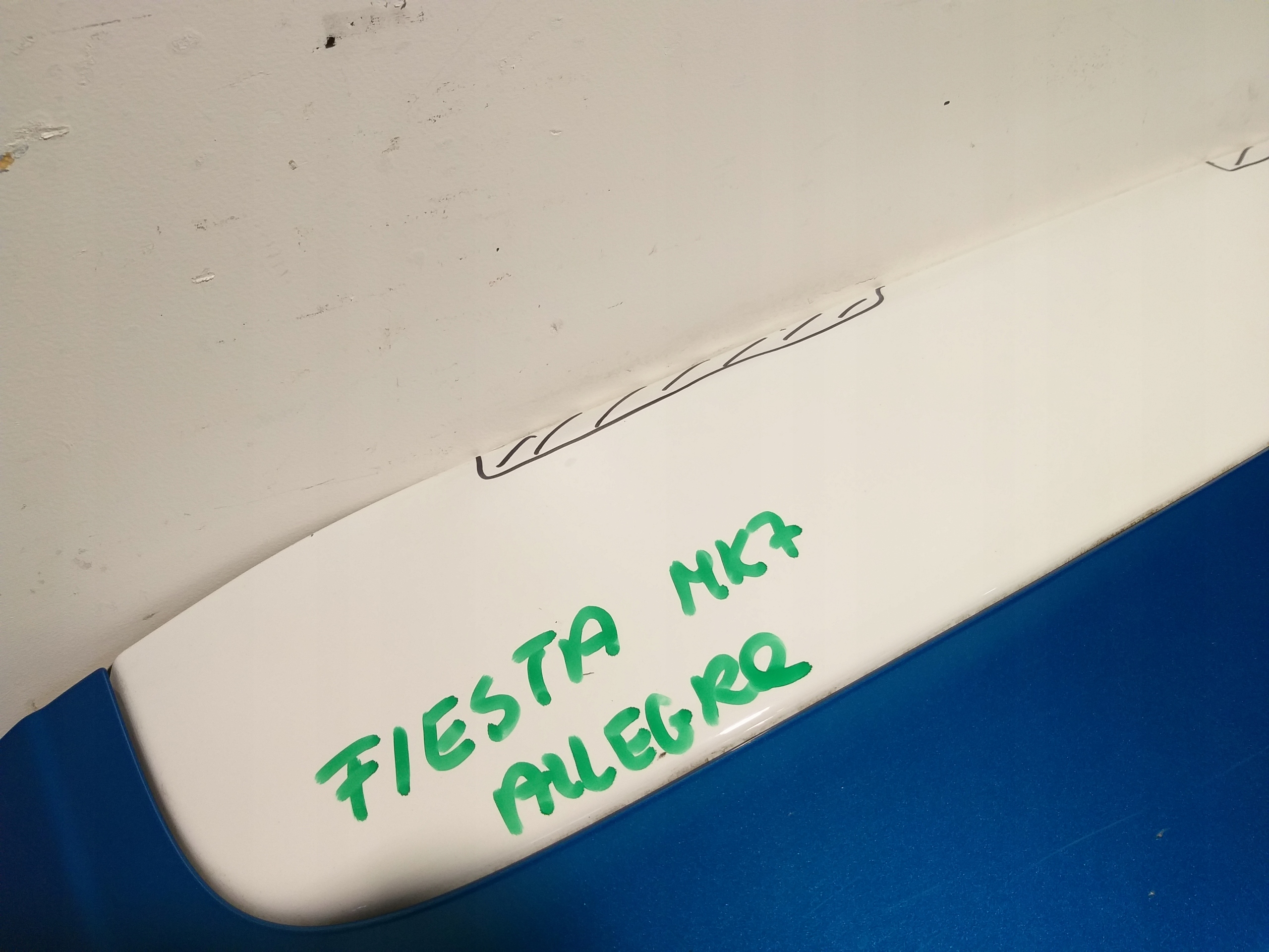 boot door Ford Fiesta MK7