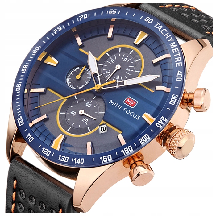 Pánské hodinky Mini Focus analog datum chronograf