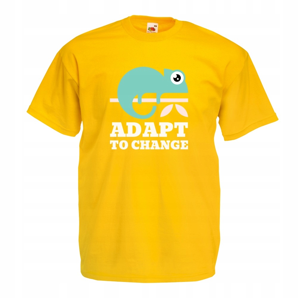

Koszulka adapt to change kameleon XXL żółta