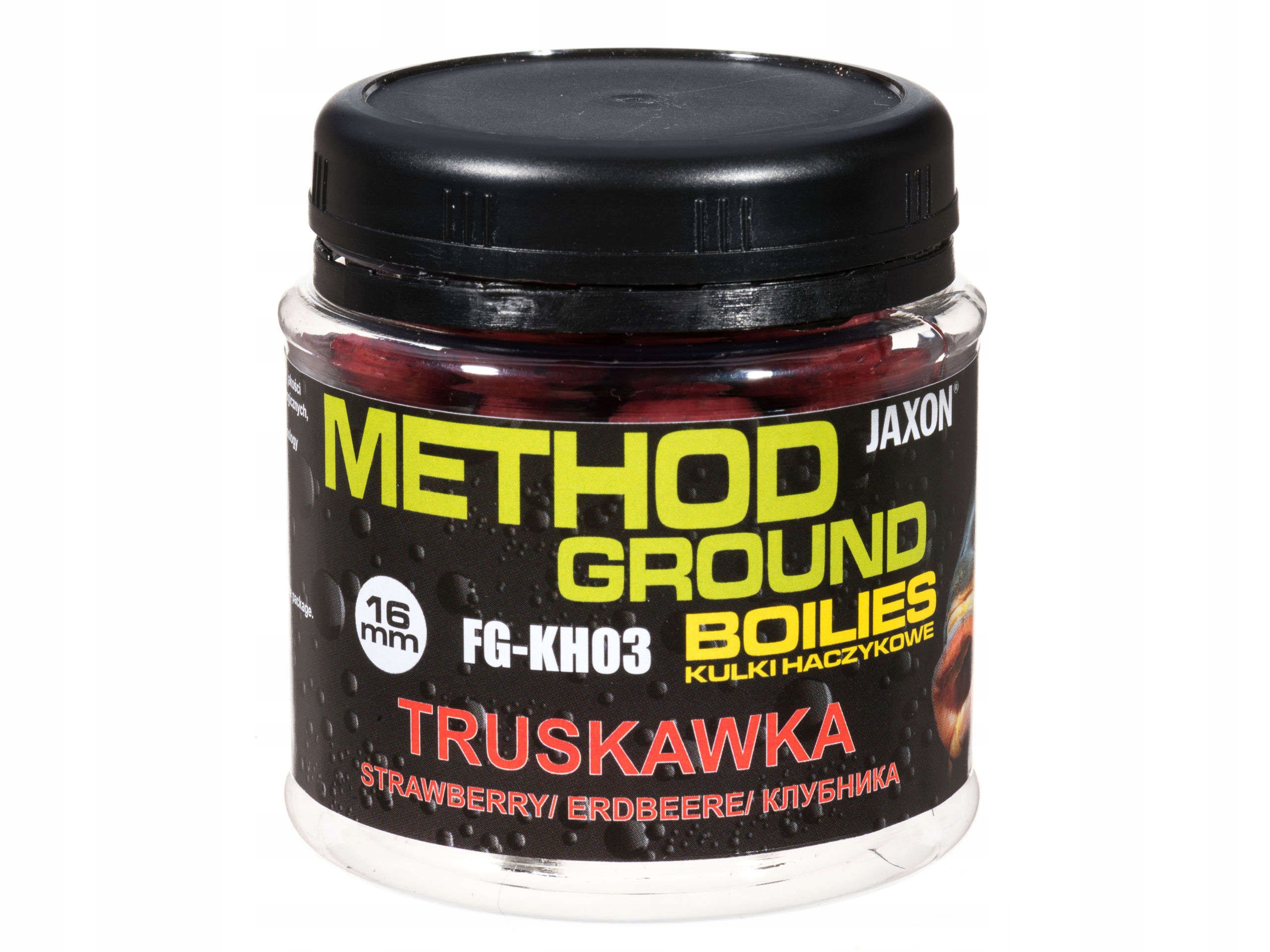 Kulki Haczykowe Method Ground Truskawka 100g 16mm