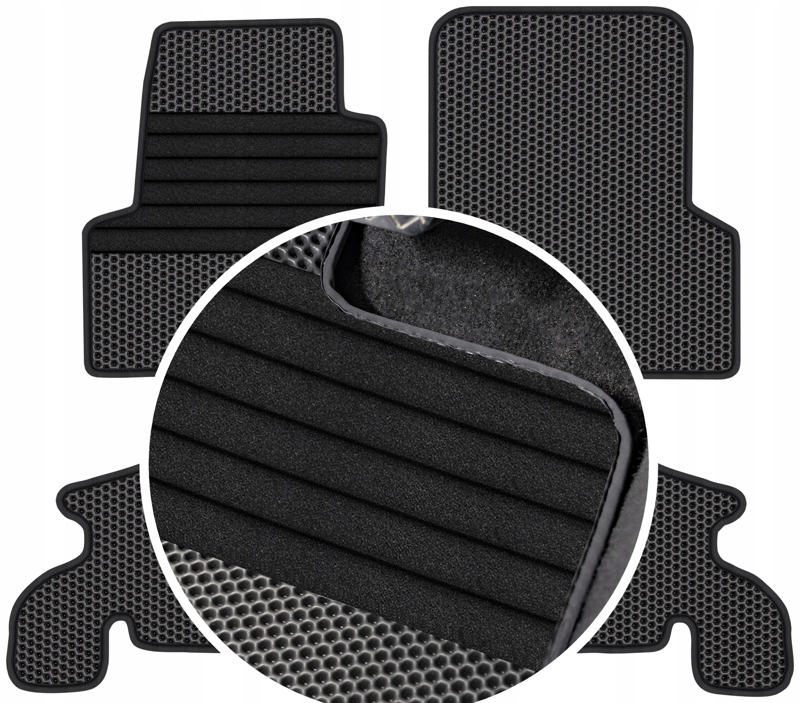 Jeep Wrangler I Tj 1996-2007 Gumové rohože Eva Eternity Posilnenie XXL