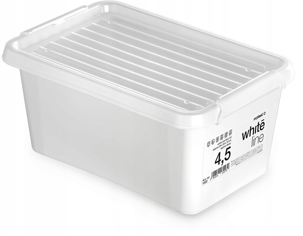 

Organizer plastikowy pudło pojemnik box 4,5l